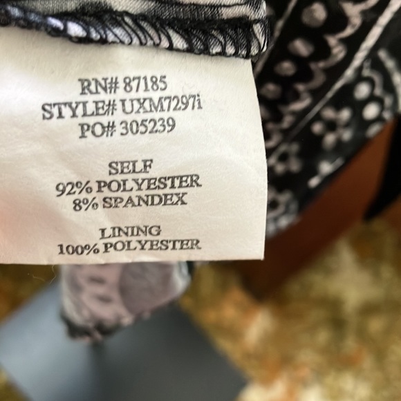 Paisley pattern dress by Ruby Rox - Picture 5 of 6